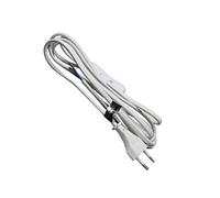 Interruttore Unipolare 2 m, 2 A/250 V, colore bianco, ideale per controllare l'illuminazione in casa e in ufficio.