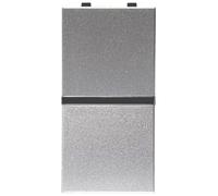 Interruttore Unipolare Abb Zenit N2101.T PL 1 Modulo Argento Z1001PL