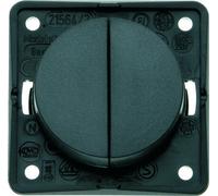 INTERRUTTORE UNIPOLARE DOPPIO GRIGIO BMC2N/GR