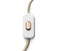 Interruttore Unipolare rompifilo Creative Switch Bianco - Bronzo