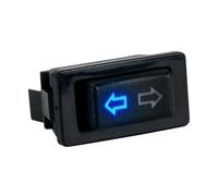 Interruttore universale for alzacristallo elettrico for auto, interruttore di sollevamento, 5 pin DC 12V 20A, colore luce blu/rossa e cablaggio(Blue Switch Only)
