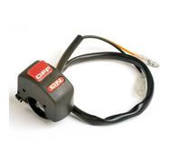 HIGHSIDER smart Switch Universale, On/Off, Con Morsetto Per Montaggio Sul Manubrio (Tipo Aperto), nero