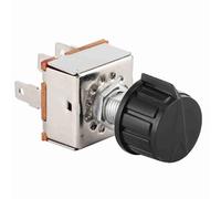 Interruttore universale per ventilatore AC, 3 velocità, per carichi pesanti, controllo del volume 'aria condizionata, interruttore rotante per sistemi HVAC di camion, auto,