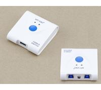Interruttore USB 3.0 Superspeed 5gb 2 Porte Con Alimentazione