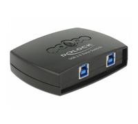 Interruttore USB DeLock 87723 2 Ingressi USB-B 1 Uscita USB-A 5 Gbit/s Nero