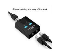 Interruttore USB per la condivisione della stampante - RNCYN - 2 computer condividono 1 stampante - Interruttore a pulsante