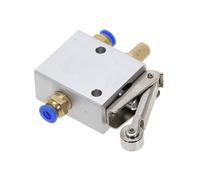 Interruttore valvola pneumatica JM322R 2 posizioni 3 vie filettatura femmina 1/4 pollice 12 mm leva rullo valvola meccanica aria 1 pz(4MM)