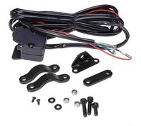 Interruttore verricello da manubrio ad alte prestazioni da 12 V per UTV, cavo di controllo da 3 m, compatibile con WARN, KFI, SUPERWINCH e Ramsey, interruttore a levetta impermeabile, nero