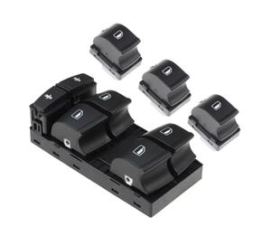 Interruttore Vetro Elettrico Compatibile Con A6L Q7 2010 2011 2012 2013 2014 2015 4F0959851J 4F0959851G Interruttore Alzacristallo Elettrico 4F0959855A 4F0959855B(Set a)