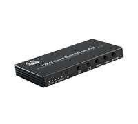 Interruttore video, Multi-viewer 4K Quad 4X1 Switcher senza soluzione di continuità 30Hz per uffici domestici, data center