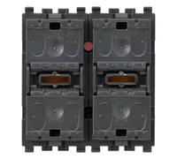 Interruttore Vimar 20521 - Due Pulsanti Basculanti per Impianti Elettrici