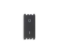 Vimar 0R19015 Interruttore 2P 16Ax, Grigio