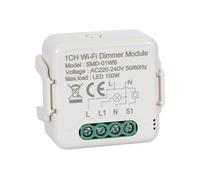 Interruttore Wi-Fi TRIAC Regolatore Compatibile con Pulsante