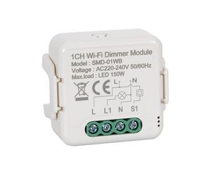 Interruttore Wi-Fi TRIAC Regolatore Compatibile con Pulsante