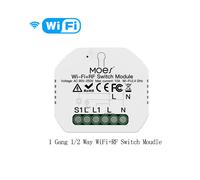 (Interruttore WiFi a 1 canale) Modulo interruttore WiFi Moes Smart Zigbee con dimmer, interruttore per tende,