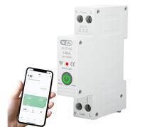 Interruttore WIFI, Interruttore Orario Wifi 1P 63A Salvavita Con Riarmo Automati