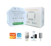INTERRUTTORE WIFI LUCE RELE CONTROLLO PULSANTE E TELECOMANDO GOOGLE HOME ALEXA