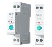 Interruttore Wifi Smart Interruttore Automatico Timer Relè Su Guida DIN Misurato