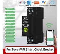 Interruttore WiFi Sovracorrente Regolabile con Misurazione Bidirezionale