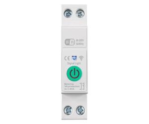Interruttore WiFi Tuya 1PN 63A Su Din Rail Con Elettricità