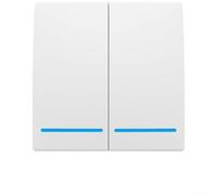 Interruttore WLAN Smart Home WiFi telecomandato comando vocale supportato per Alexa Google pianificazione automazione 4 volte controllo di gruppo bianco ABS + PC plastica cablaggio standard (WHK02