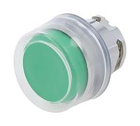 Interruttore ZB4BP3: pressione 22 mm asta. Pos: 1 verde mancanza IP66 Harmony...