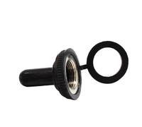 Interruttori a levetta in miniatura da 15 A 250 V, leva a pollice, on/off, elettronica, SPST, SPDT, DPDT, bilanciere di potenza, cappuccio impermeabile(Waterproof cap,Momentary)