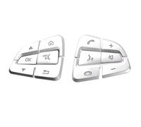 Interruttori a pulsante Compatibile Con Mercedes-Benz Per C-Class 2011-2013 E-Class 2013-2016 Copertura Pulsante Di Controllo Audio Per Volante Auto