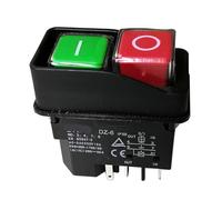 Interruttori a pulsante elettromagnetici impermeabili Interruttore a di avvio e arresto for rettificatrice 15A DZ-6H 5 pin IP55 Controls Switches