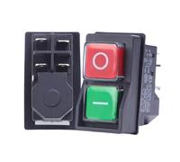 Interruttori a pulsante elettromagnetici impermeabili Interruttori di avviamento a 4/5 pin per utensile elettrico, attrezzi da giardino per macchine utensili da giardino Interruttori impermeabili