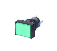 Interruttori a pulsante mantenuti illuminuted 6MM 24V 1NO1NC/2NO2NC momentanei/lampada di blocco con * 5 pezzi(Yellow,2NO2NC_ATCHING LOCK_24V)