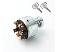 Interruttori a pulsante per auto Interruttore a chiave di avviamento e accensione per trattore escavatore adatto per YN50S00002F1 Kobelco SK200-3 4 posizioni 6 terminali 2 chiavi