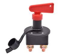 Interruttori ad aria 12V 24V DC Isolatore batteria auto Disconnect Cut Off Kill Switch Interruttore di alimentazione principale Rotary Key Switch 400A for Truck Boat 1Pcs (Size : 2 Keys)