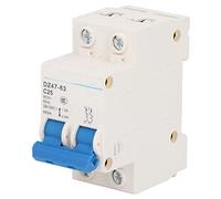 Interruttori ad aria 2P interruttore automatico corrente residua su guida DIN interruttore miniaturizzato 400V 25A DZ47?63 C25