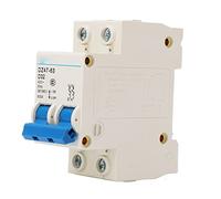 Interruttori ad aria 2P Interruttore automatico miniaturizzato Interruttore automatico residuo 400V 32A Modulo interruttore di protezione circuito Montaggio su guida DIN 6000A Capacità di interruzione