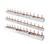 Interruttori ad aria Barra collettrice in rame a forcella for scatola di distribuzione Interruttore automatico MCB 63A Connettore sbarra collettrice 1 pz (Size : Pin Type 1P 8way)