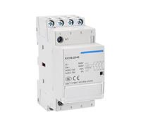 Interruttori ad aria Contattore Famiglia Contattori modulari 4P 25A 220V 24V AC 50/60 Hz for guida DIN 35mm 4NO 2NO + 2NC (Size : 4p 25a 24v 4nc)