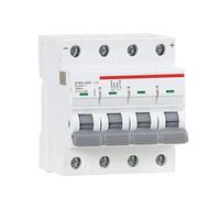 Interruttori ad aria DC 1000V MCB Mini Interruttore DC 6A 10A 16A 20A 25A 32A 40A 50A 63A 4 Poli 1 Pz (Size : 50A)