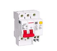 Interruttori ad aria DZ47sLE Corrente residua Dispersione a terra Interruttore 2P 10A 16A 20A 25A 32A 63A Tipo C RCBO 1Pcs (Color : 10a, Size : 2P)