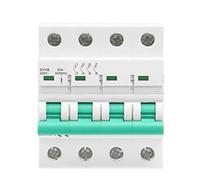 Interruttori ad aria GYH8 Rail 4 Poli Sezionatore 400V Interruttore Principale 63A 100A 125A Interruttore Isolatore 1 Pz (Color : 100a, Size : 4Pole)