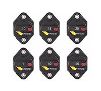 Interruttori ad aria Interruttore automatico 10A 15A 20A 30A 40A 50A IP67 Interruttore automatico fusibile reset interruttore automatico for Car Audio Marine (Size : 20A)