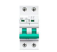 Interruttori ad aria Interruttore automatico 2 poli Interruttore principale Funzione Sezionatore -Sezionatore -Interruttore automatico 40 0vac dp Breaker Gyh8 (Color : 63a, Size : 2Pole)