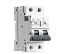 Interruttori ad aria Interruttore automatico Gym9 2p 6ka che rompe il CA tipo dell'interruttore mini 6a-63a della guida di baccano di MCB di capacità (Color : 10a, Size : 2 Pole C Curve)