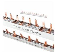 Interruttori ad aria Pin Forcella Tipo 1.4mm Busbar in rame for interruttore automatico Connettore a 12 vie Connessione busbar 1A-63A 1P 2P 3P 4P 1 Pz (Size : Pin Type 2P 12way)