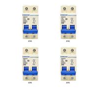Interruttori ad aria Relè DZ47Z-63/2P 10A 16A 20A 25A Fotovoltaico DC Interruttore di Protezione da Sovraccarico Interruttore Aria Miniatura Circuito di Protezione da Dispersioni (Size : 10A)