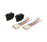 Interruttori Alzacristalli Interruttore Finestra Pulsantiera Dc 12V 5 Perno