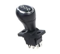 Interruttori controllo marce in plastica a 6 pin per auto per bambini Selezione a 3 velocità Doppio ripristino sicurezza Posizionamento automatico Interruttori marcia avanti e indietro