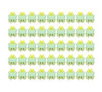 Interruttori da 45 Pezzi per Tastiere Meccaniche, Set di Interruttori per Tastiera Meccanica Retroilluminati Silenziosi Impermeabili Serie Fruits, Custodia per PC per Tastiera da (Lime Paragrafo Muto)