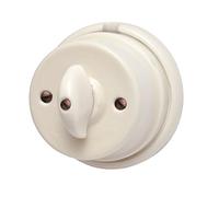 INTERRUTTORI DEVIATORE IN PORCELLANA NAPOLEONE 40416 PER IMPIANTI A VISTA