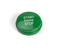 Interruttori di accensione Adatto per Land Range Rover Sports Car Start Stop Interruttore del pulsante motore Pulsante di avvio a una chiave Coperchio dell'interruttore accensione(Green)